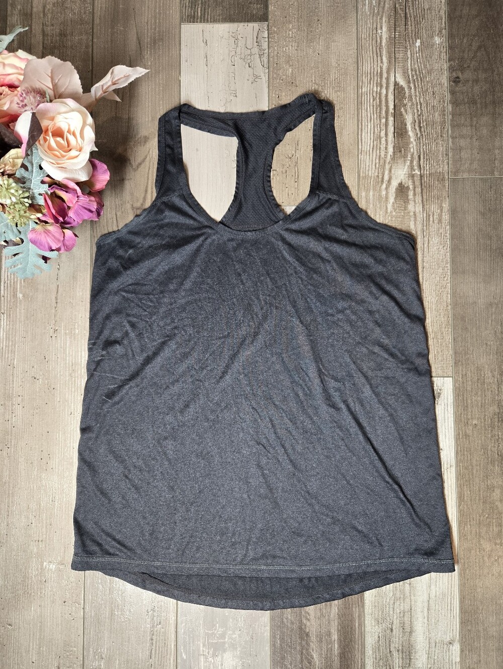 Xersion Women’s Medium Charcoal Gray Racerback Athletic Tank Top